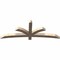 Ekena Millwork Davenport Smooth Timber Gable Bracket, Douglas Fir, 72"W x 27"H x 3 1/2"D x 3 1/2"F, 9/12 Pitch GBW072X27X0404DAV00SDF - alternate 5